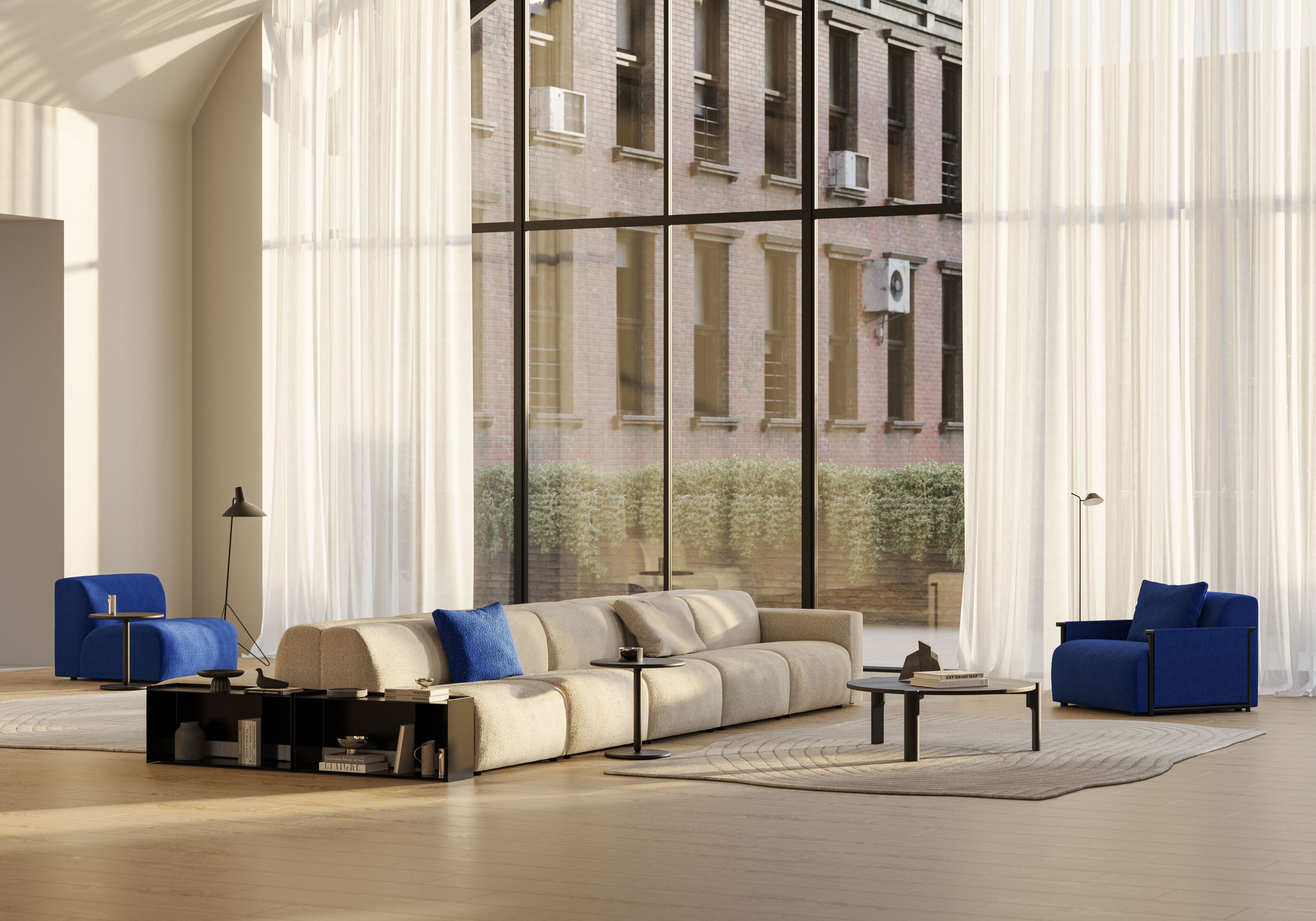 Съемное кресло из ткани Omelette Editions Savoye ARCH-00121539 - Вид №2