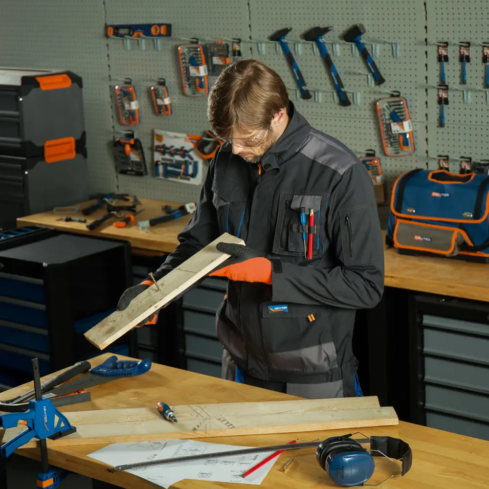 Рабочая куртка DEXTER для защиты и комфорта 83603831 STLM-0042423 - Вид №7