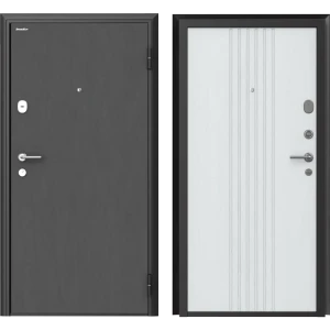 Дверь входная металлическая Премиум New 98x205 см правая белый