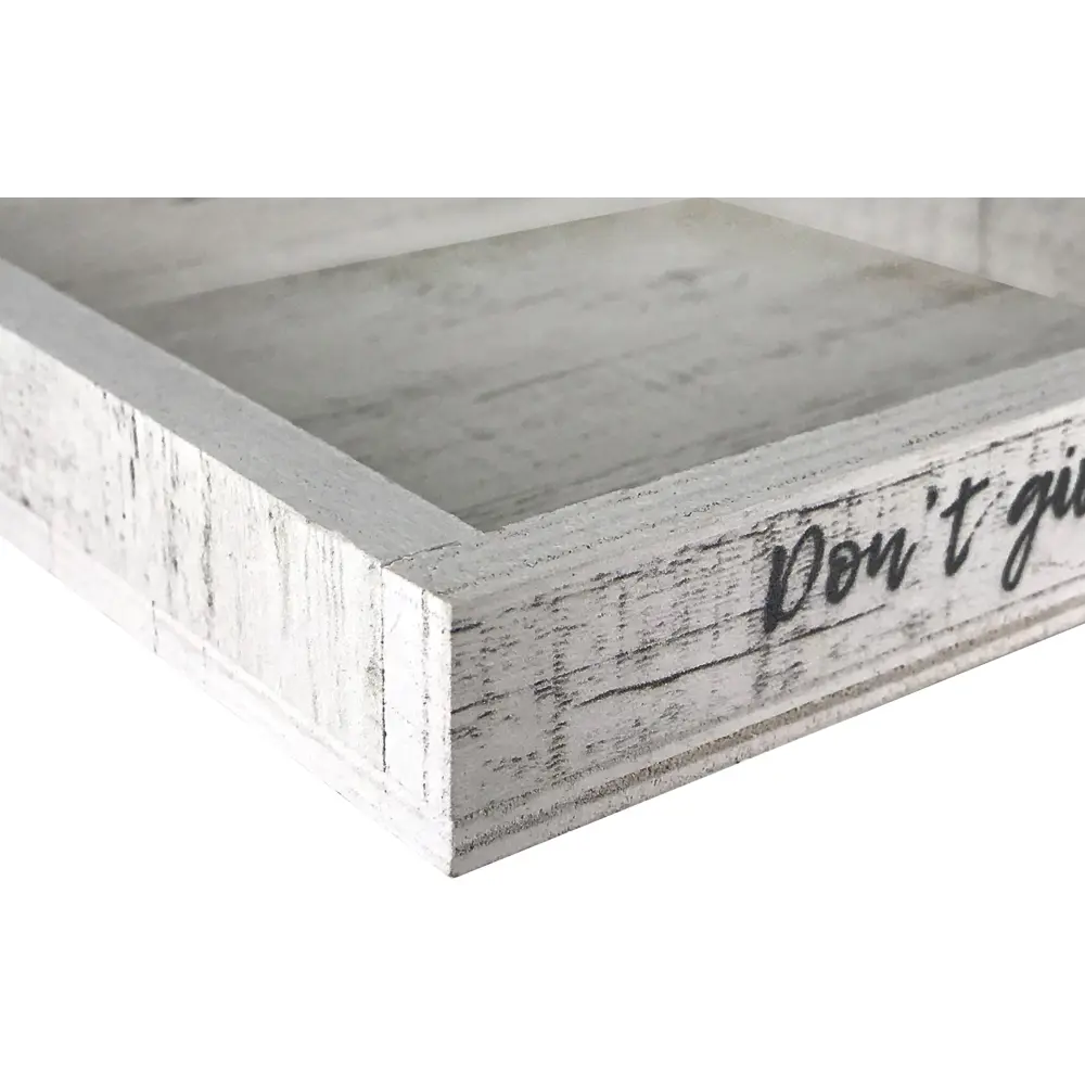 Поднос-мини квадратный 16x16 см Графио П4 дерево цвет белый Santreyd STLM-2206105 - Вид №1