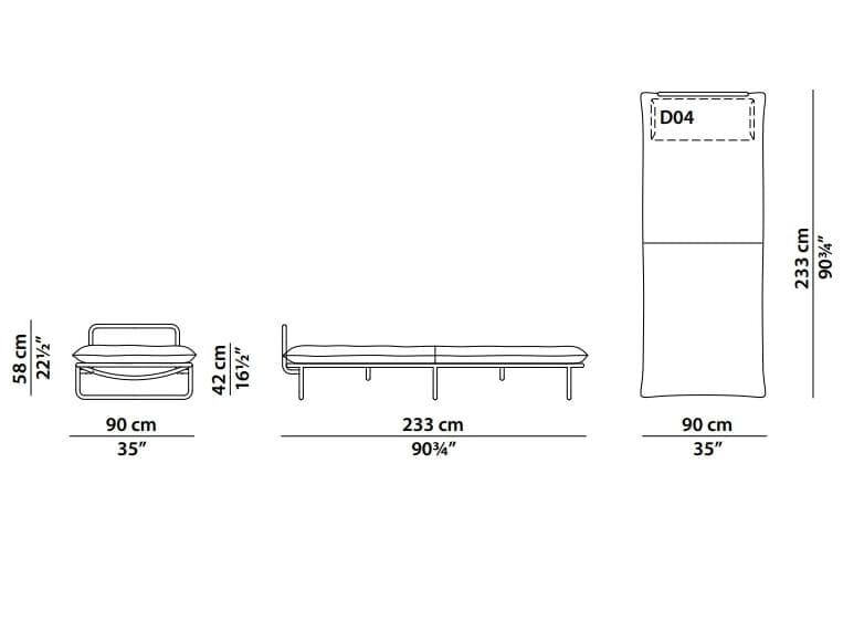 Травленая медная мягкая Садовая кровать Baxter Аризона ARCH-00098886 - Вид №9