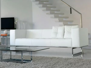 Italy Dream Design 3-местный кожаный диван в современном стиле Life class