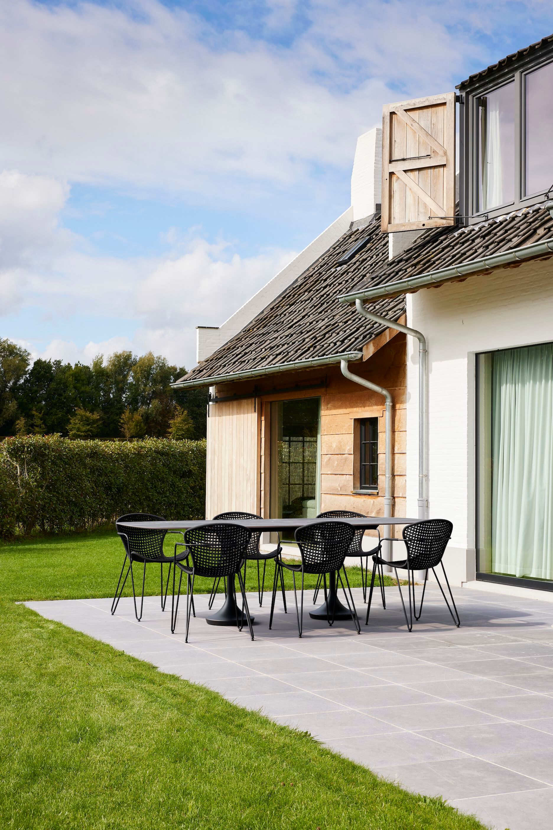 Алюминиевый штабелируемый стул с подлокотниками Joli ARCH-00043750 - Вид №1