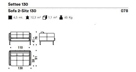 Кожаный диван MOROSO модернист ARCH-00077050 - Вид №2