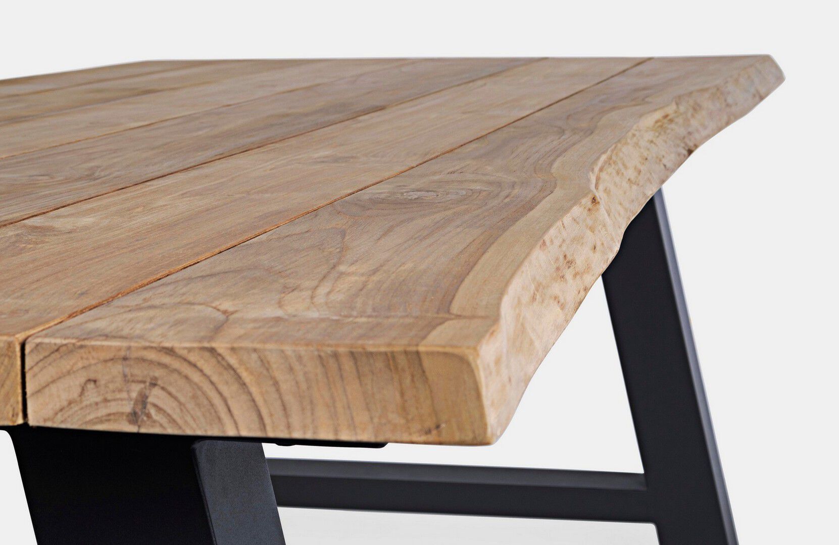 Прямоугольный стол из тикового дерева и алюминия BIZZOTTO ROLLAND ARCH-00106308 - Вид №3