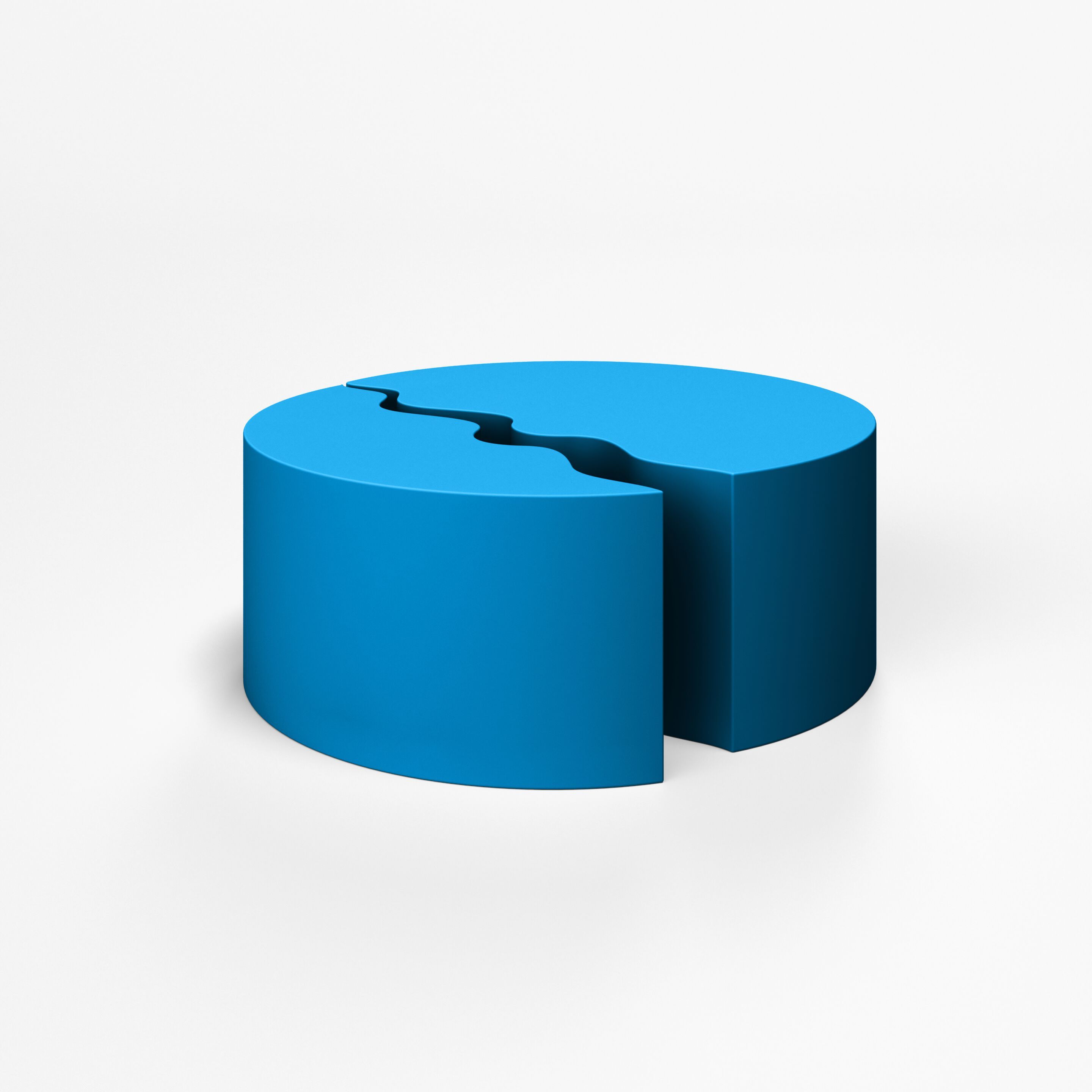 Круглый модульный пуф с пенопластовым покрытием SIXINCH DUAL ARCH-00096567 - Вид №23