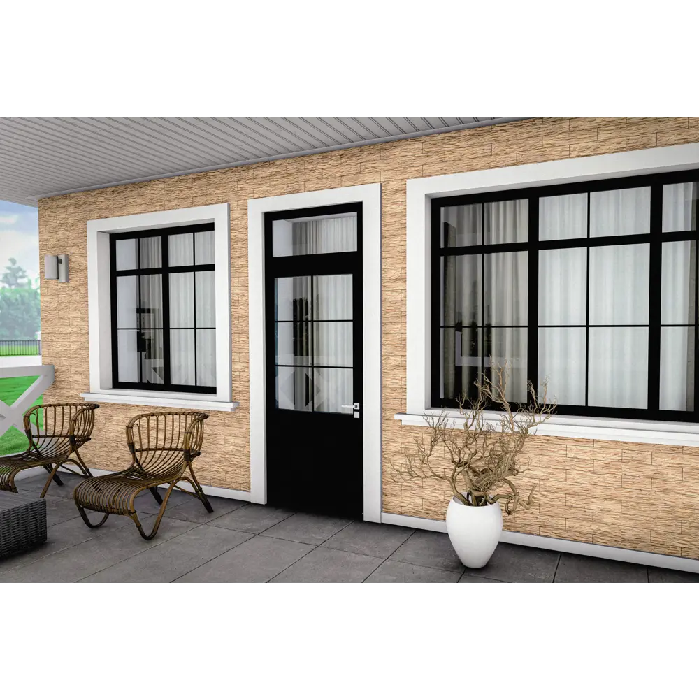 Камень искусственный Ramo Слимлайн слэйт желто-коричневый 1м² STLM-2123619 - Вид №4