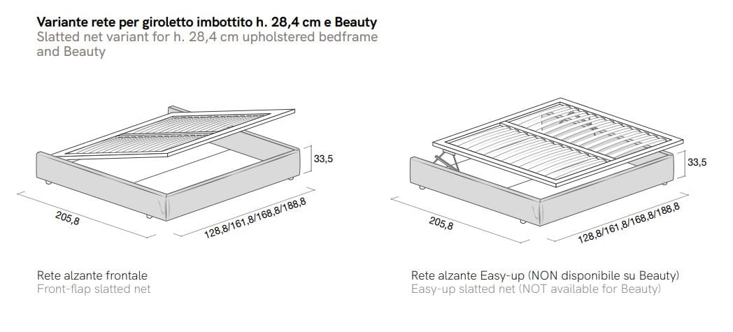 Двуспальная кровать со встроенным освещением Adok CARRÈ ARCH-00040539 - Вид №6