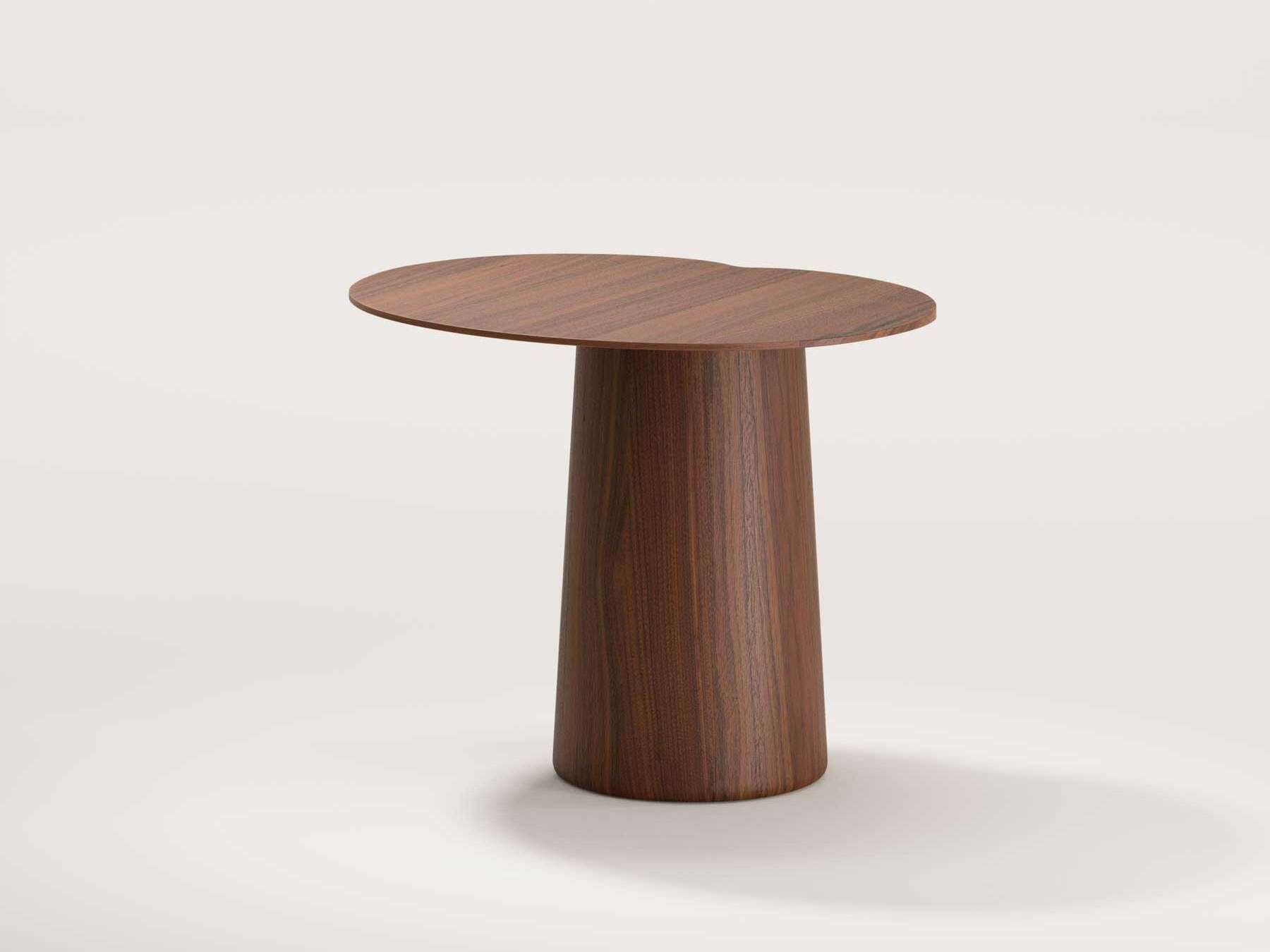 Деревянный овальный высокий журнальный столик Wewood якорь ARCH-00077687 - Вид №8