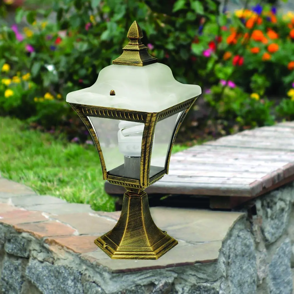 Столб уличный TDM Глазурь 1xE27x60 Вт, цвет бронза, IP54 TDM ELECTRIC STLM-2114557 - Вид №1