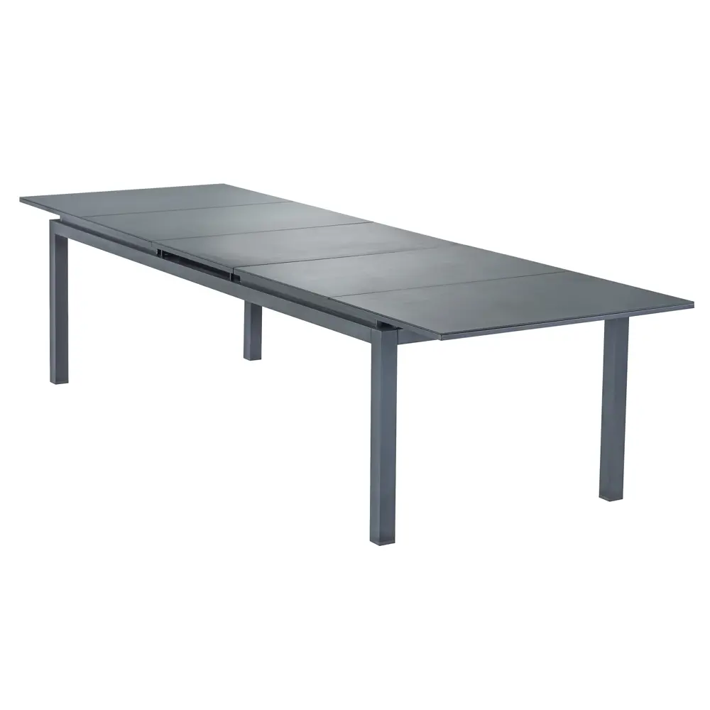 Стол садовый раздвижной Naterial Odissea Easy 256-320х90х76.5 см алюминий темно-серый STLM-2012245 - Вид №10