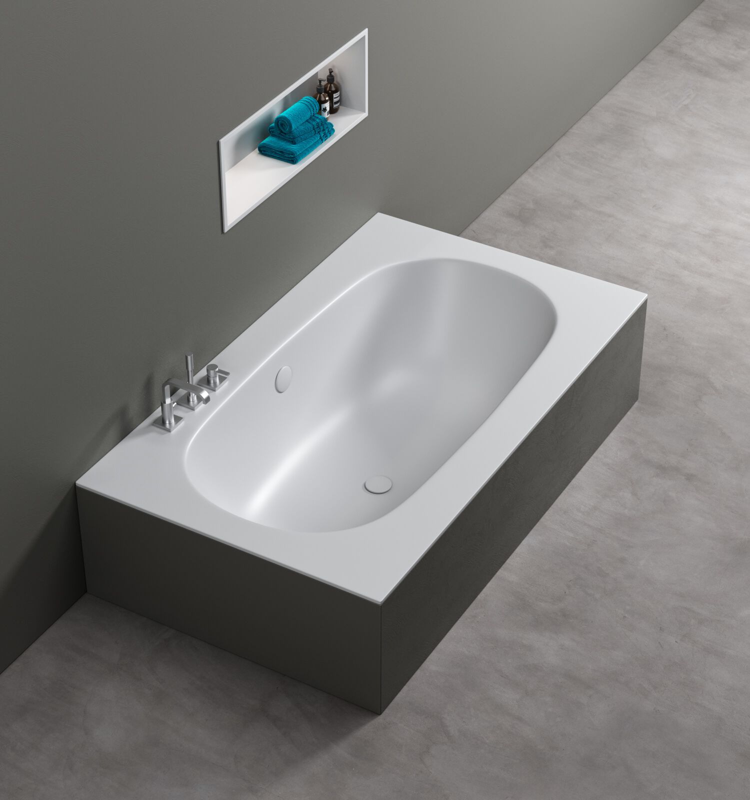 Прямоугольная ванна Corian® Acquapazza Corian ® elements ARCH-00004174