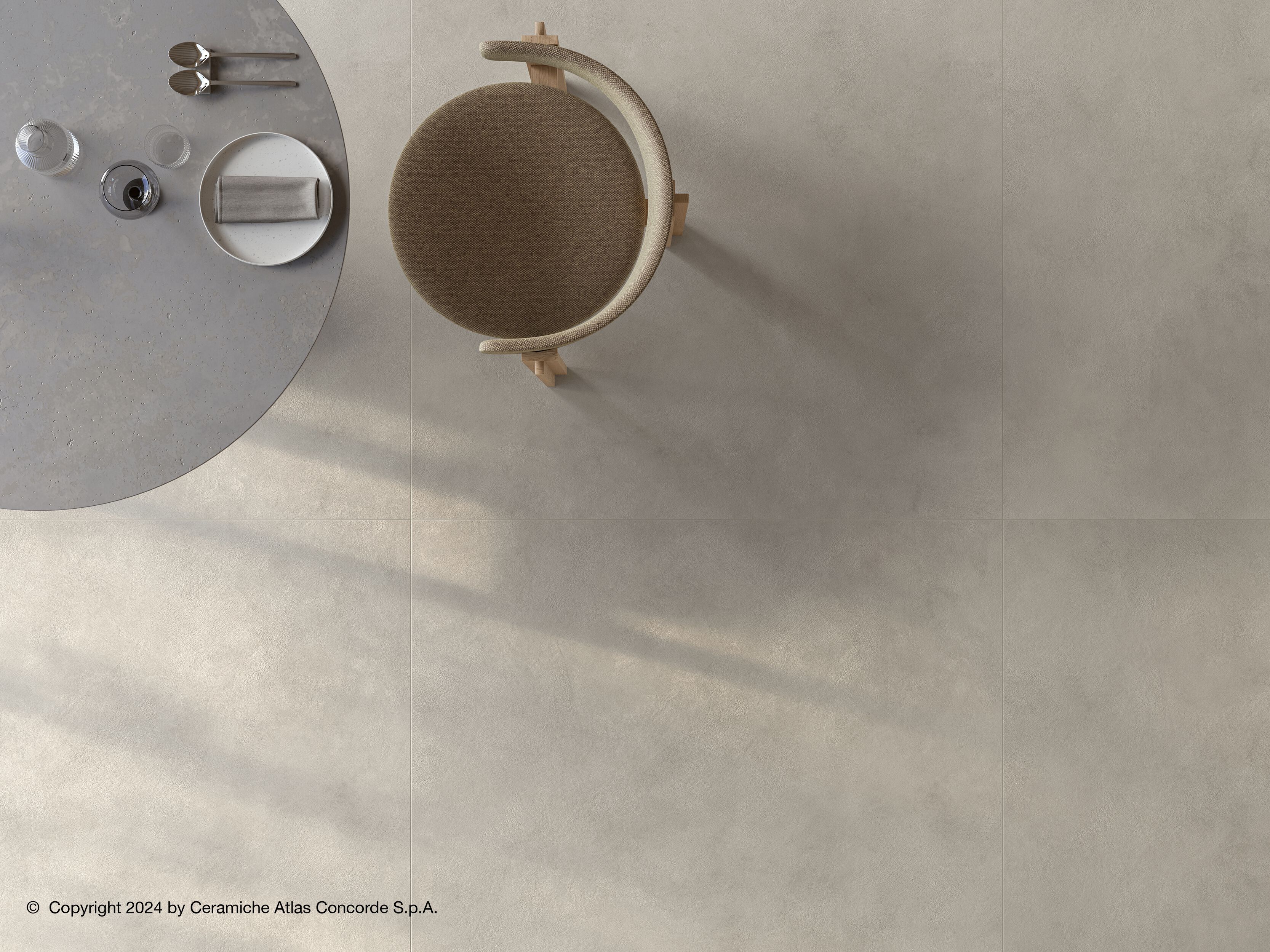 Пол / керамогранит с эффектом цемента Atlas Concorde Boost Expression ARCH-00072605 - Вид №31