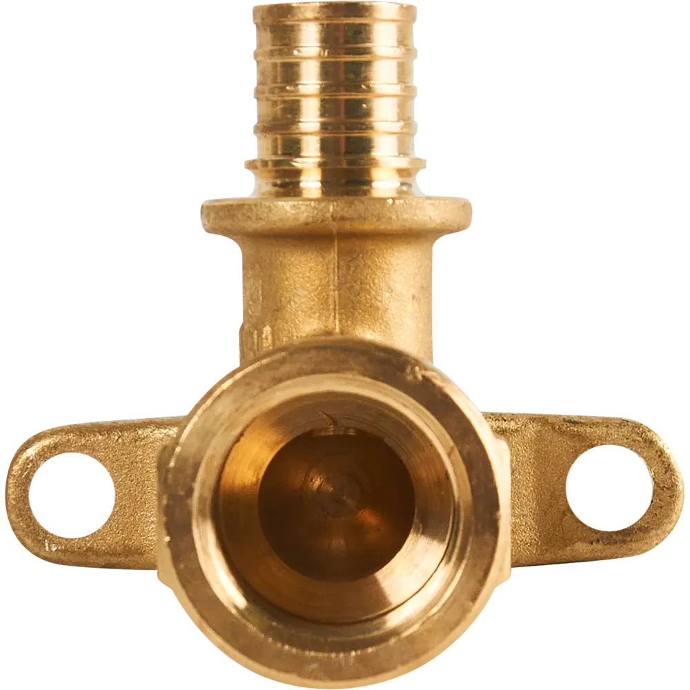 STOUT Угольник настенный латунный 1/2"x16 мм для систем водоснабжения 82197798 STLM-0021702 - Вид №1