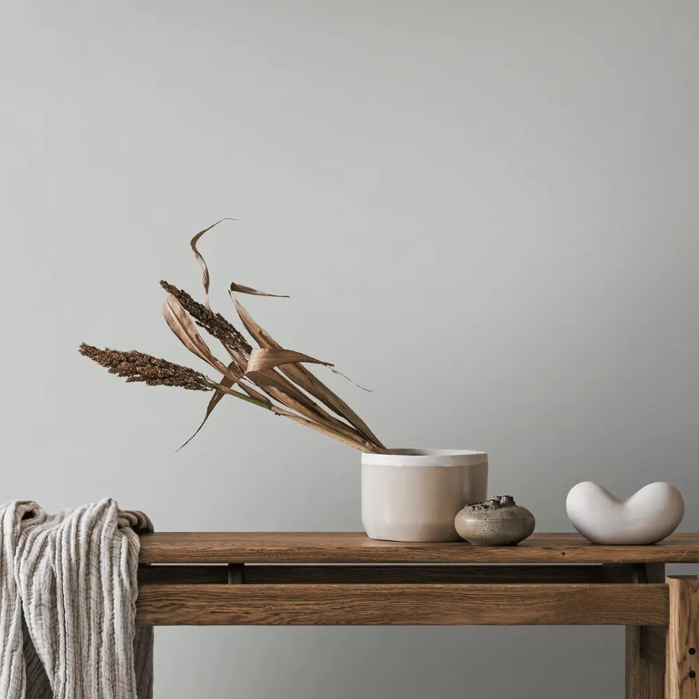 Флизелиновые обои Grandecolife серые с эффектом штукатурки 89424234 STLM-1565069 - Вид №2