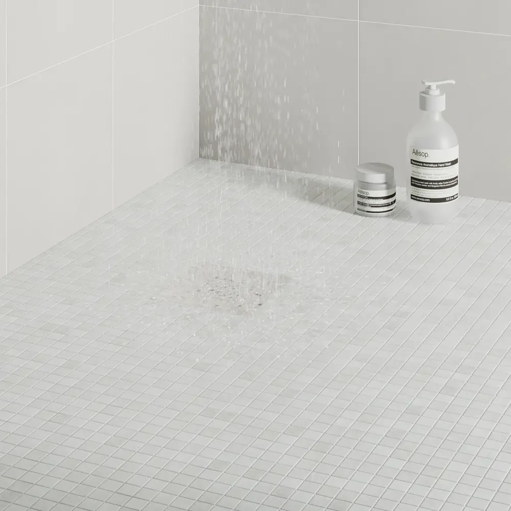 Мозаика Marble Grey Antislip стекломасса 31.1x5.3 см цвет бежевый Santreyd Мозаика Onix STLM-2156850 - Вид №7