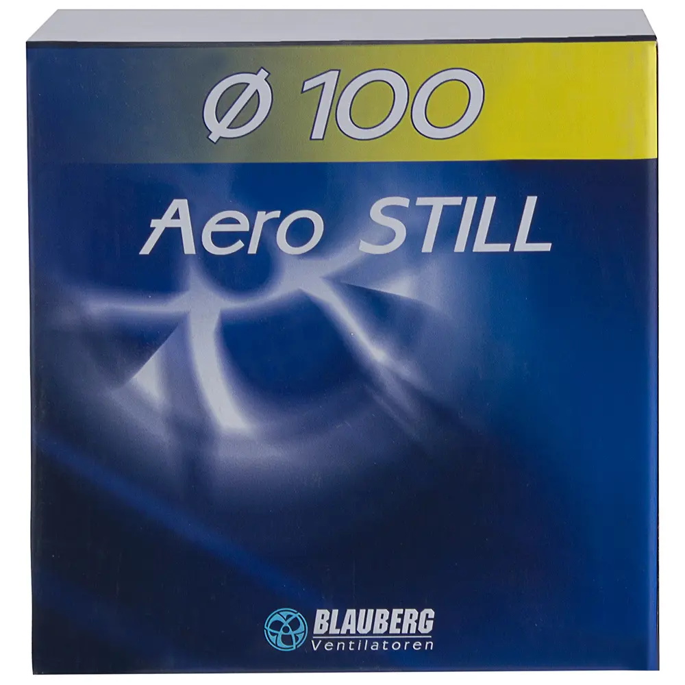 Вентилятор осевой вытяжной Blauberg D100 мм 38 дБ 102 м³/ч обратный клапан цвет белый STLM-2047547 - Вид №3