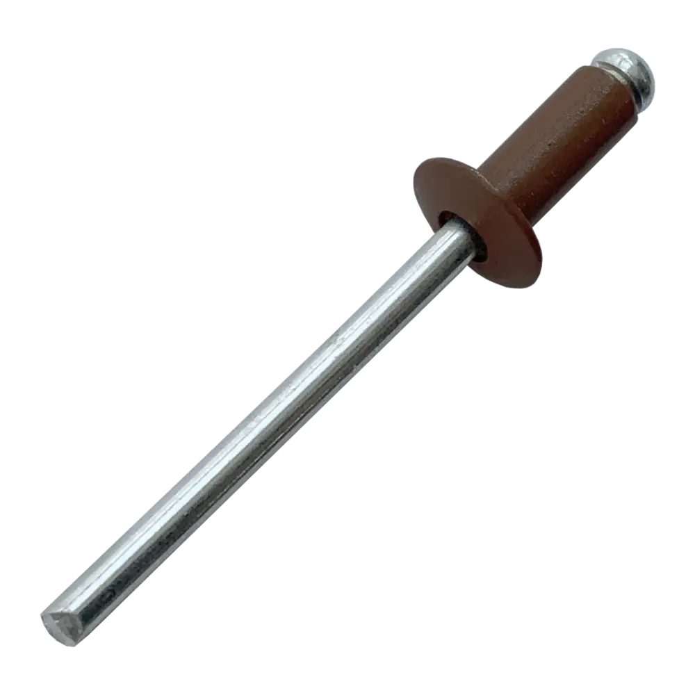Заклепка 3.2x8 мм, цвет коричневый 1000 шт. 87482363 STLM-2115304 Santreyd 