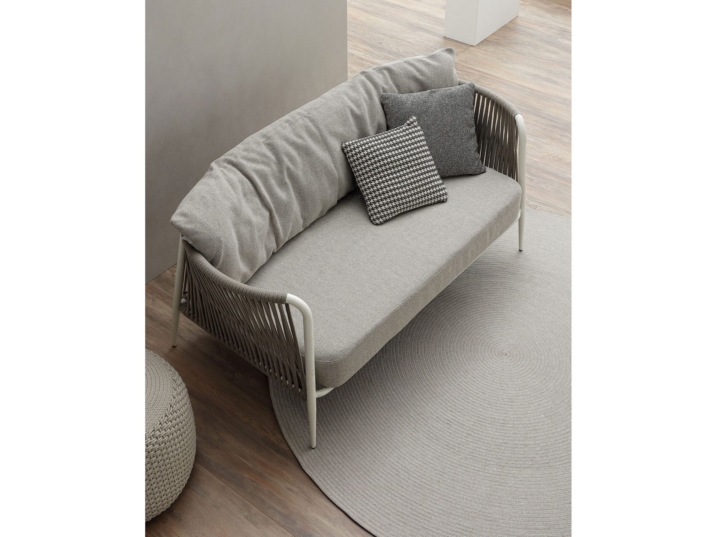 2-местный технический тканевый садовый диван Nodo Italia Eva ARCH-00120463 - Вид №5