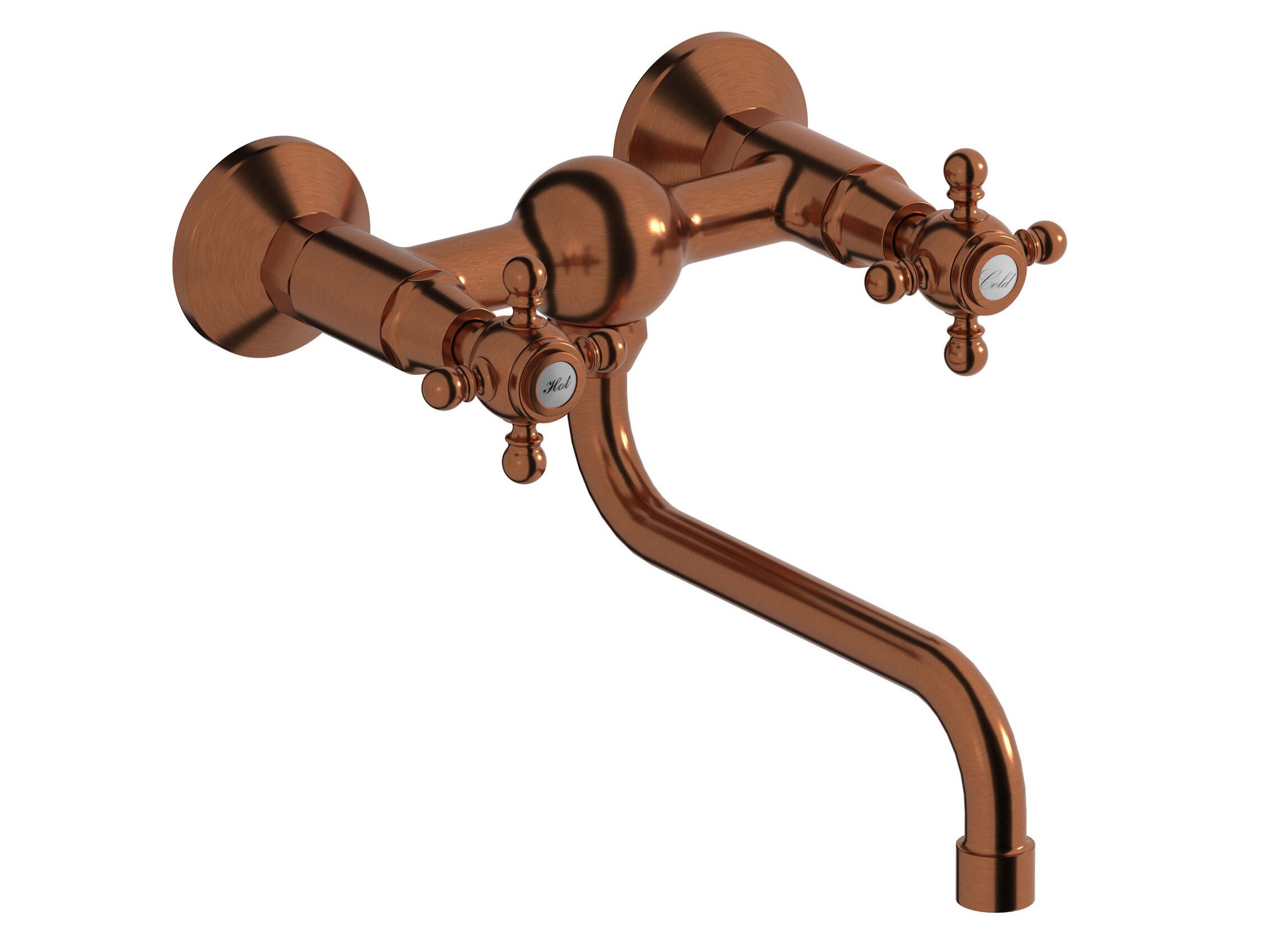 Настенный смеситель для кухни с 2 отверстиями IB Hermes + Hermes Elle ARCH-00128531