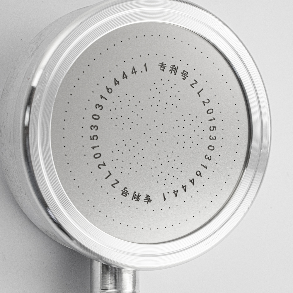 GFmark - Лейка для душа круглая, АНТИВАНДАЛЬНАЯ, из авиационного алюминия, код: 6017  - Вид №4