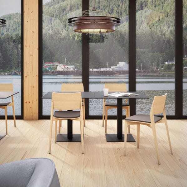 Квадратный стол из Alucompact® и стали Infiniti PLANO TABLE ARCH-00076786 - Вид №2