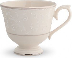 10524969 Lenox Чашка чайно-кофейная Lenox "Чистый жемчуг" 180мл Фарфор, Керамика