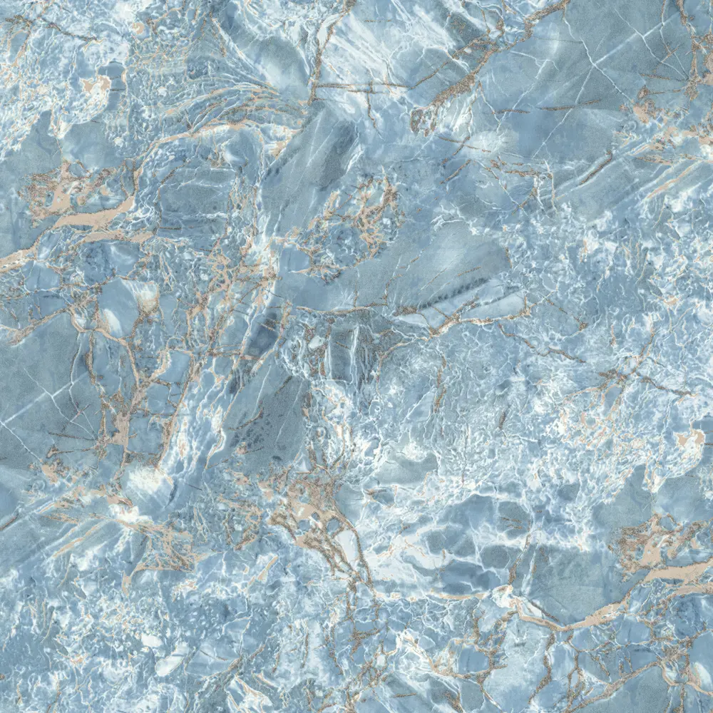 Обои флизелиновые Euro Decor Lucerna синие с абстрактным рельефом 89437896 STLM-1581997 - Вид №1