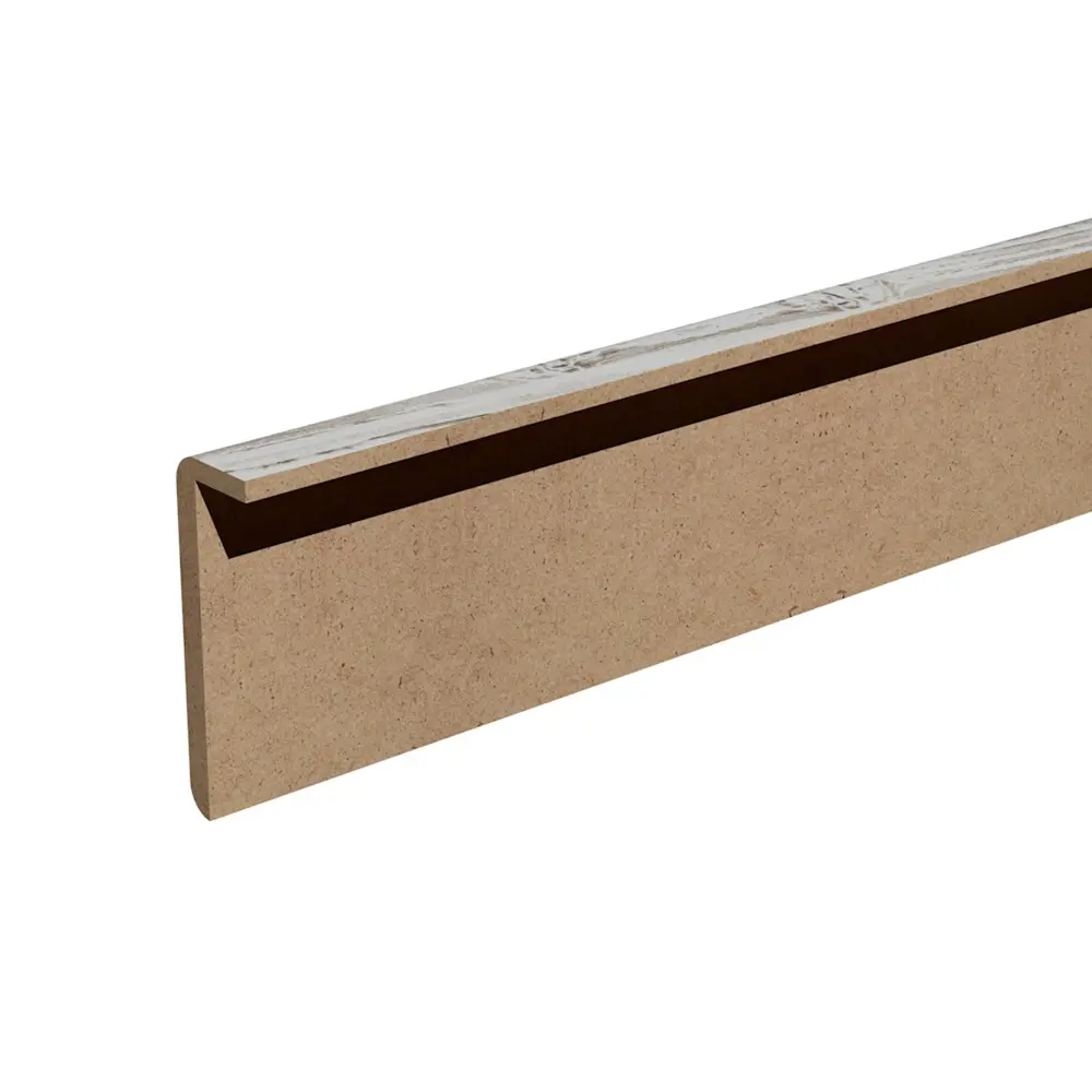 Наличник телескопический Рустик 2170х70x8 мм ПВХ ламинация цвет северная сосна КРОНОПРОФИЛЬ STLM-2182575 - Вид №1