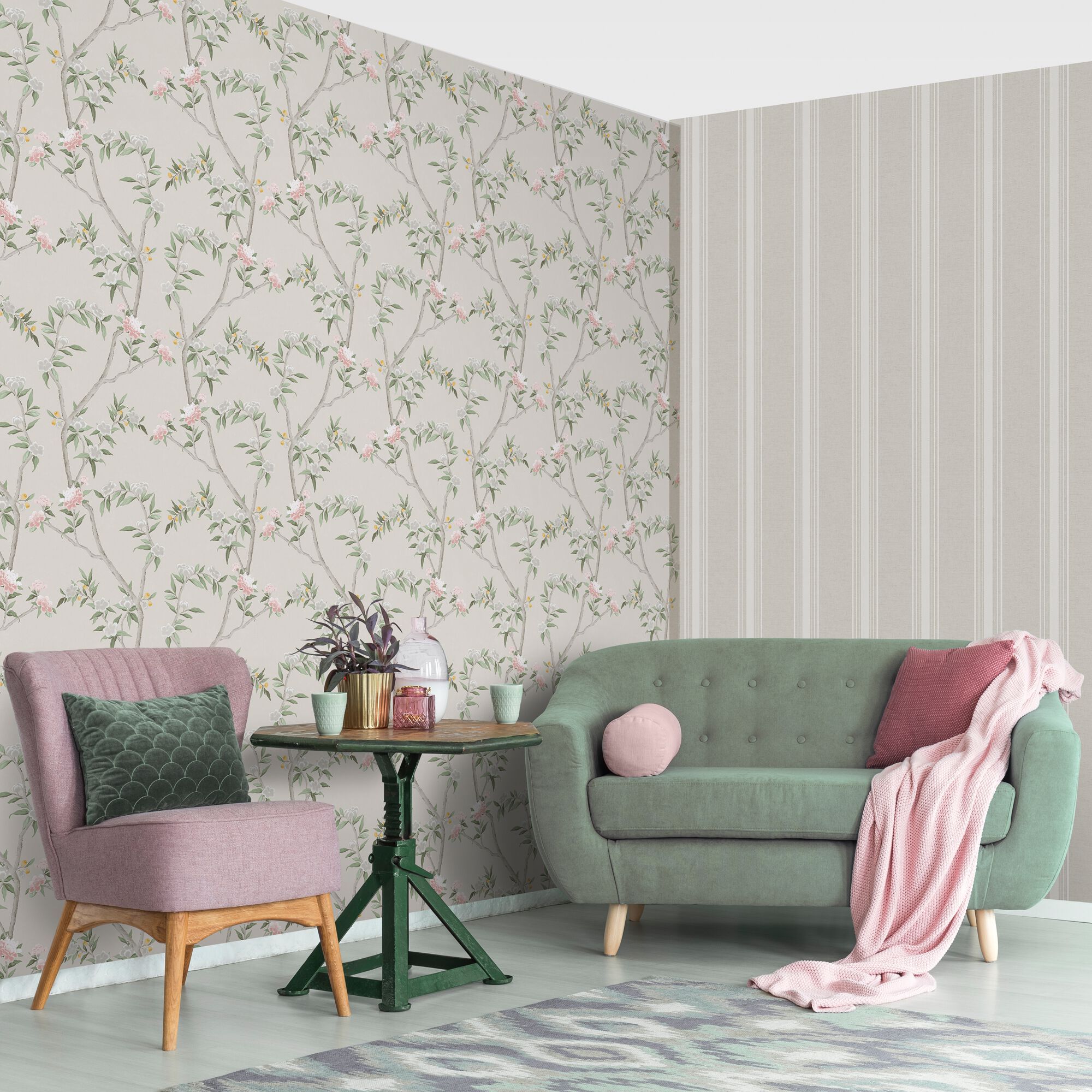 Полосатые обои ICH Hana ARCH-00141060 - Вид №5