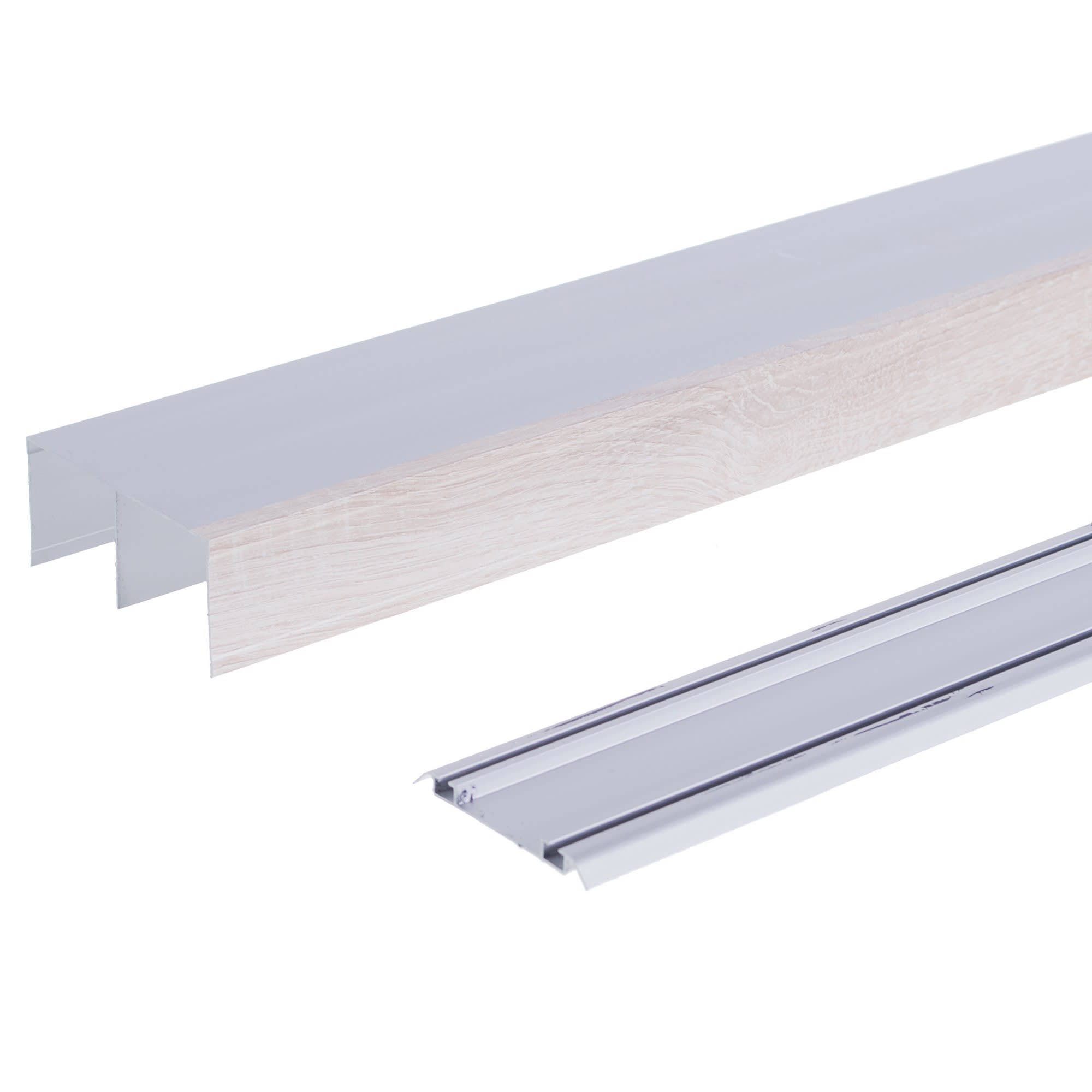 18323027 Комплект направляющих 1167 мм цвет дуб/серебро Santreyd 