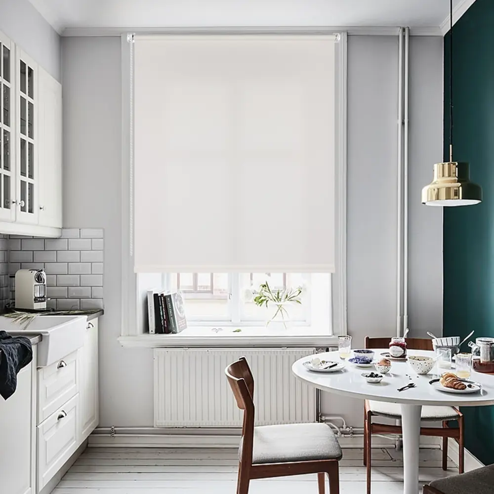 Штора рулонная Plain, 40x160 см, цвет белый PRAKTO STLM-2099963 - Вид №5