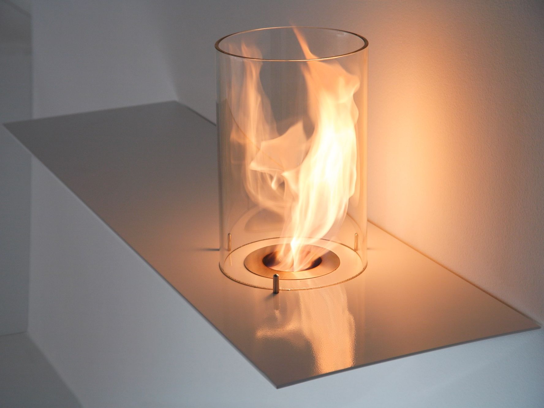 Настенный камин на биоэтаноле ACQUAFUOCO PRISMA CONSOLLE ARCH-00032106 - Вид №1