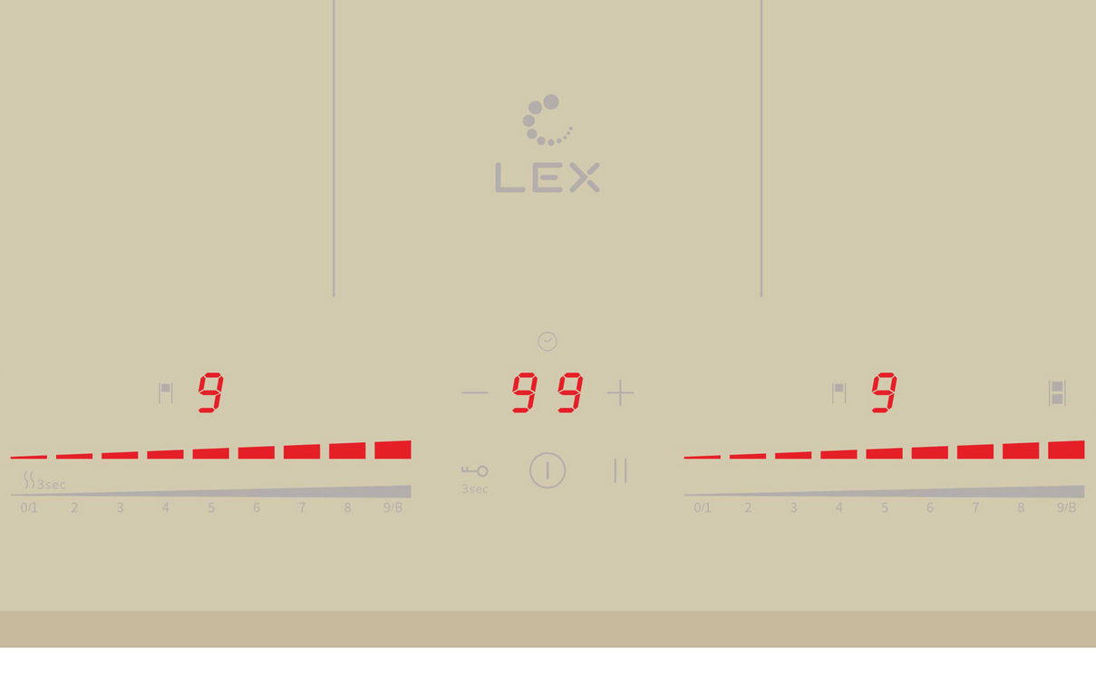 9156752 Индукционная варочная поверхность LEX EVI 641С IV STDN-0024251 - Вид №1