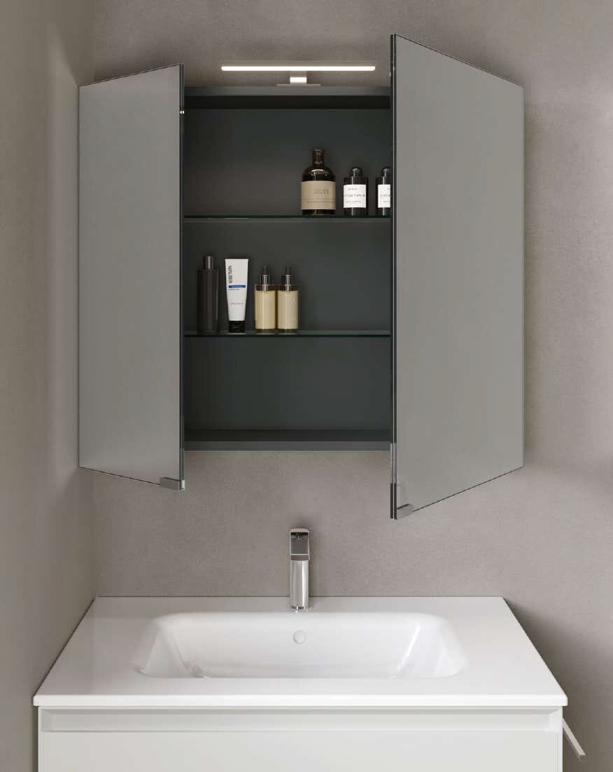 Подвесной шкаф для умывальника со встроенной раковиной Ideagroup Play ARCH-00115924 - Вид №2