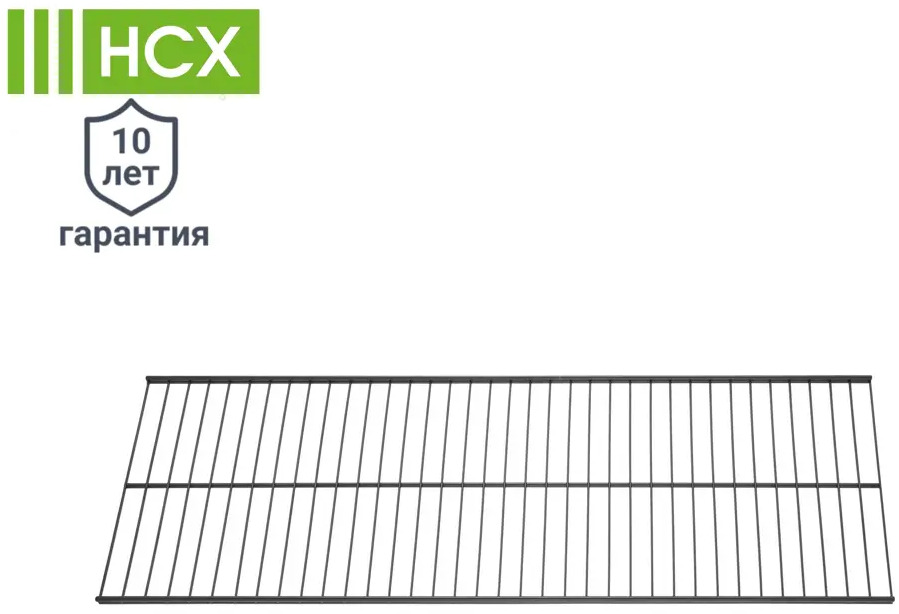 Полка проволочная НСХ для гардеробной системы 90.3x28.5 см черная 83385530