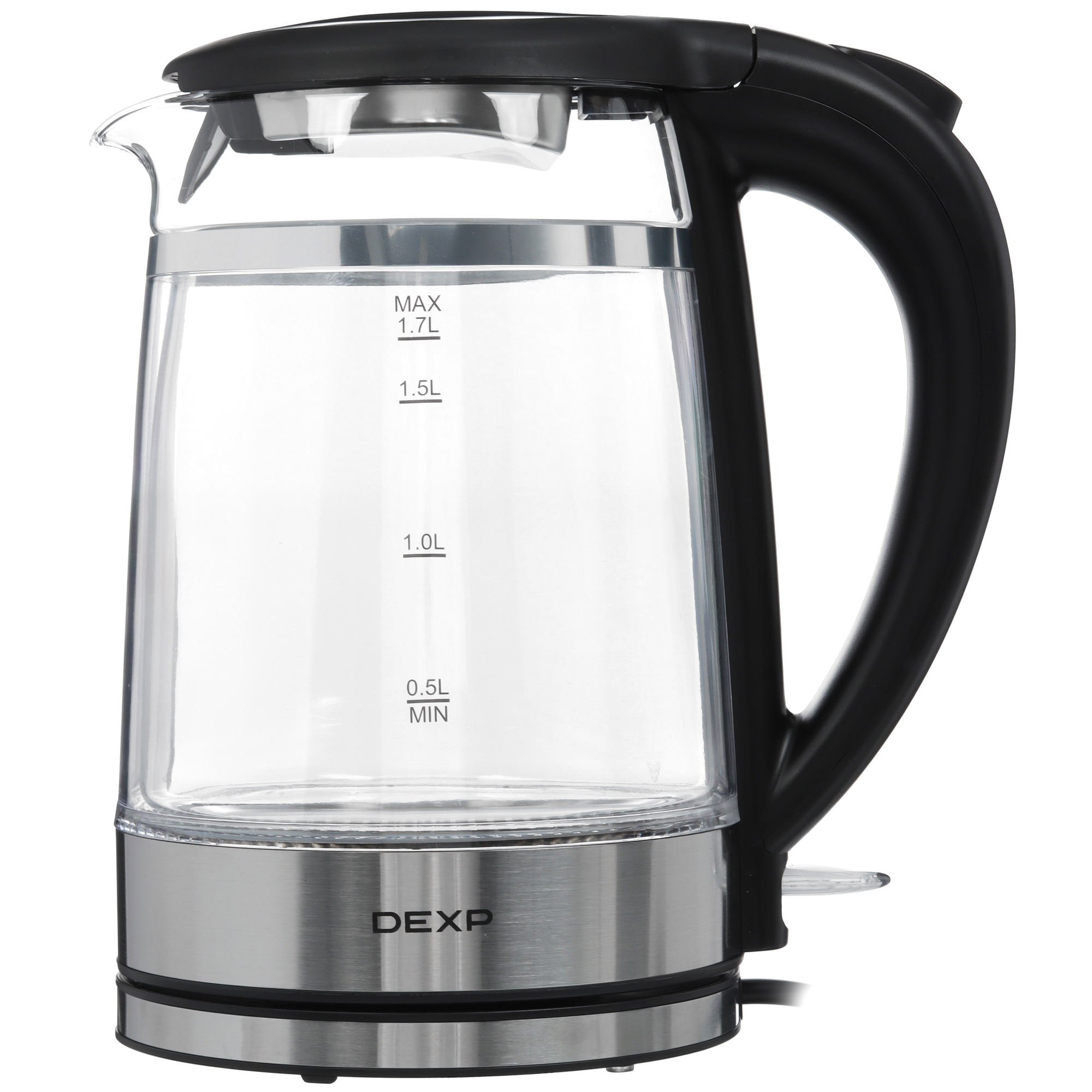 9055321 Электрочайник DEXP EK-03GDWS серебристый STDN-0060839