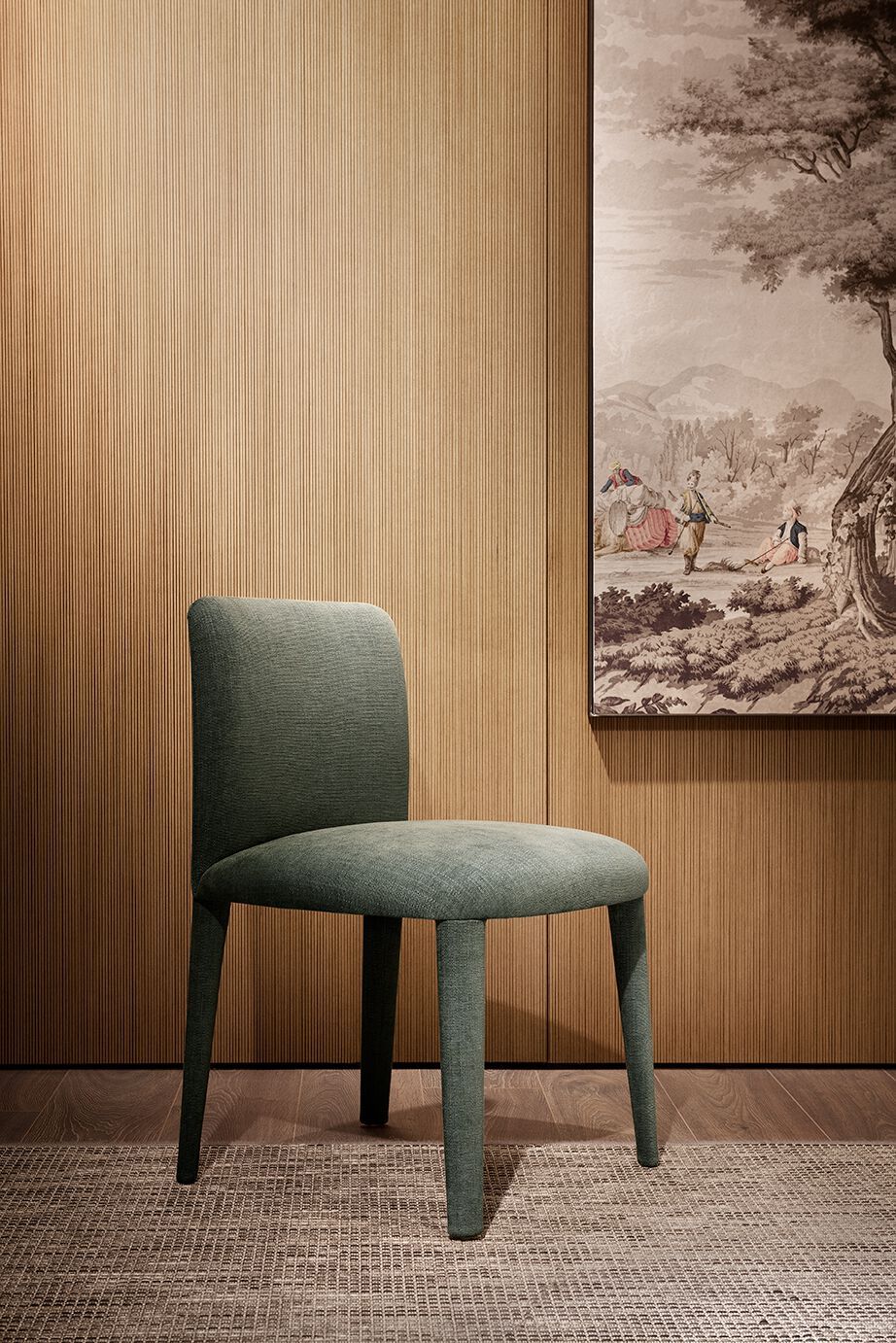 Мягкий стул из ткани Lema BABI ARCH-00108662 - Вид №1