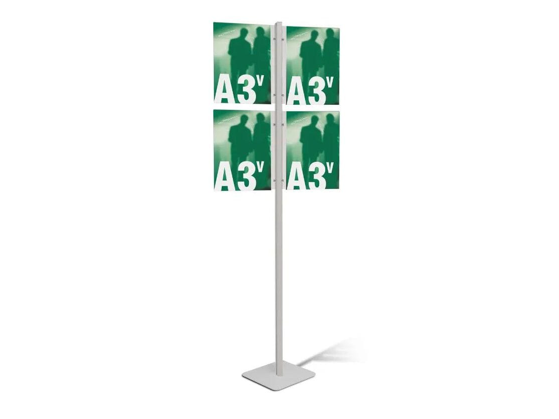 Алюминиевая двухсторонняя напольная витрина для брошюр STUDIO T InUno ARCH-00029206 - Вид №3