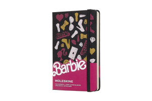 472109 Блокнот нелинованный "Barbie Pocket" А6, 120 листов Moleskine