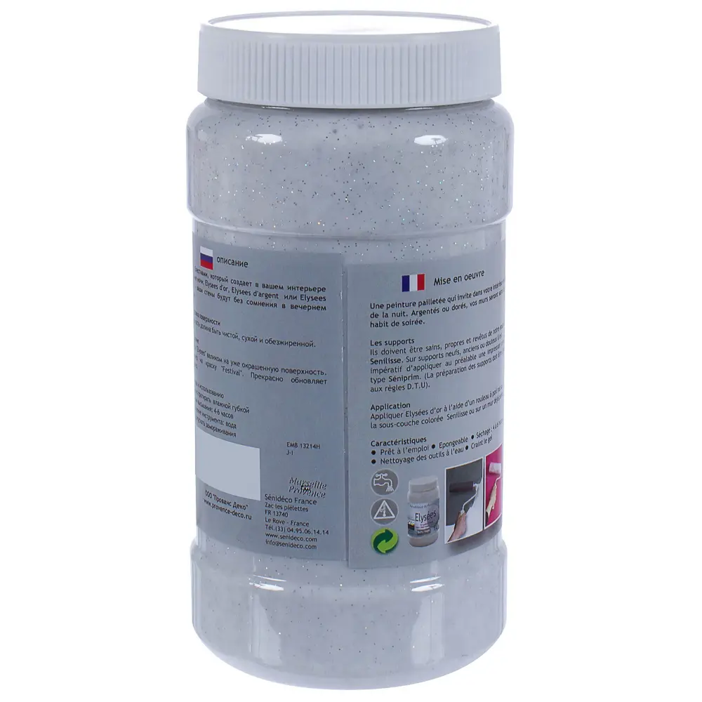 Гель с блестками Elysees Qvartz 1 л (кварц) Santreyd STLM-2110798 - Вид №1