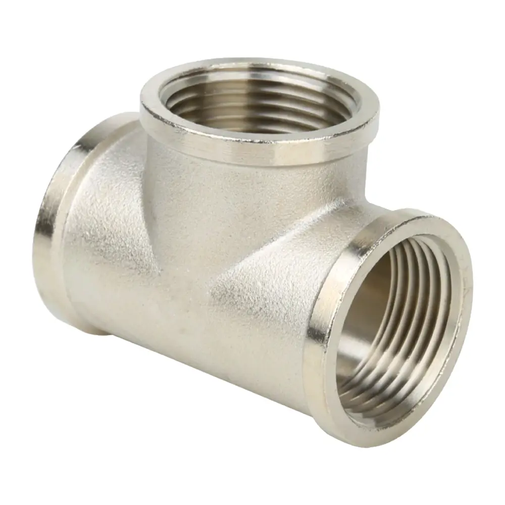 Тройник MONLID 1" ВР мм никелированная латунь STLM-2188372 - Вид №1