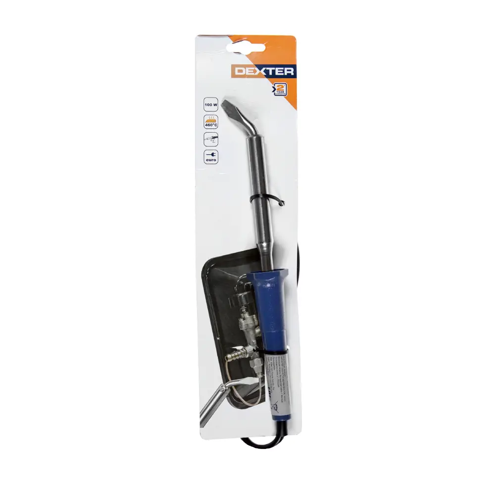 Паяльник Dexter 100 Вт, пластиковая ручка, подставка STLM-2172919 - Вид №4
