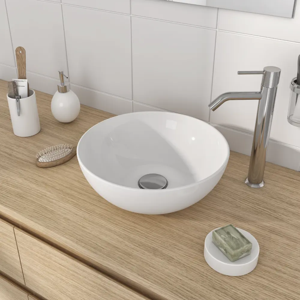 Раковина Sensea Essential накладная 33 см STLM-2026330 - Вид №3