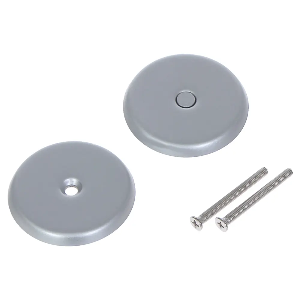 Накладка на цилиндр Фабрика замков Е 004 SC в матовом хроме 18841641 STLM-0013148 - Вид №1