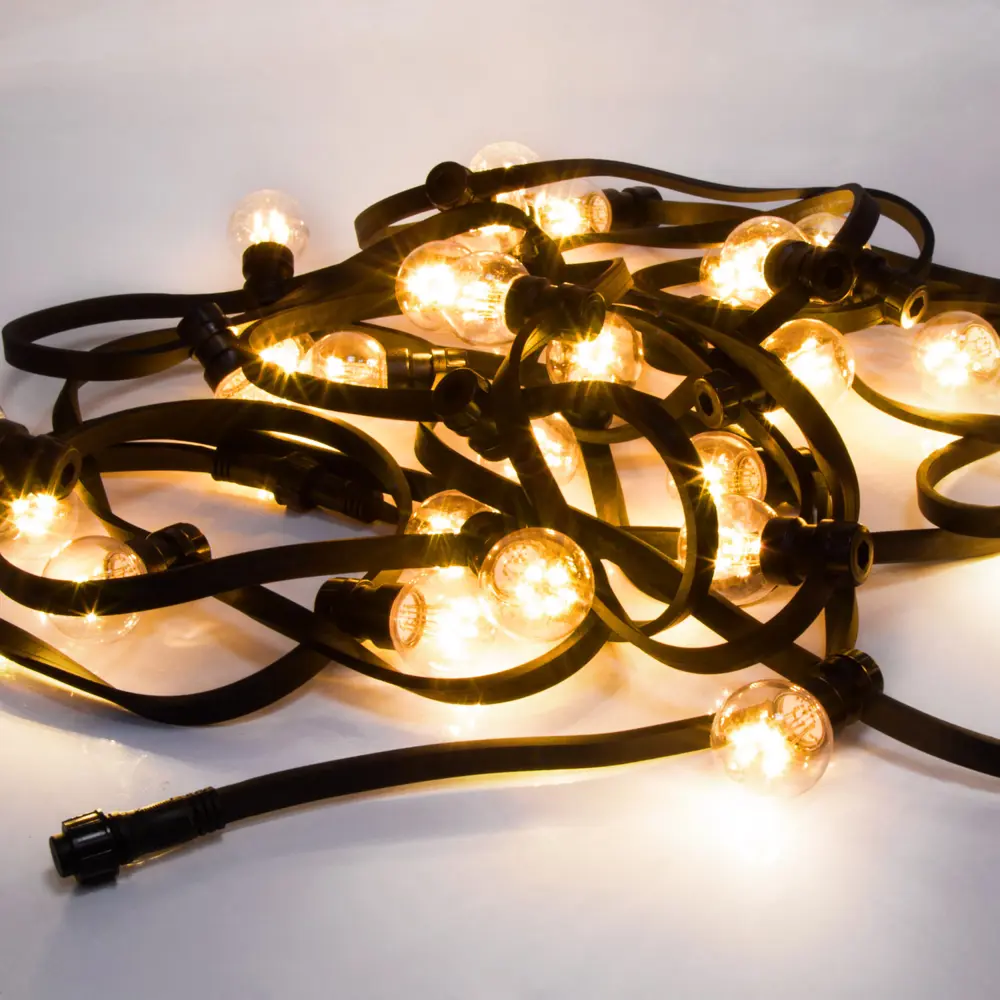 Гирлянда белт-лайт из лампочек Neon-Night Belt Light 10 м 30 ламп цвет желтый Santreyd STLM-2081025 - Вид №1