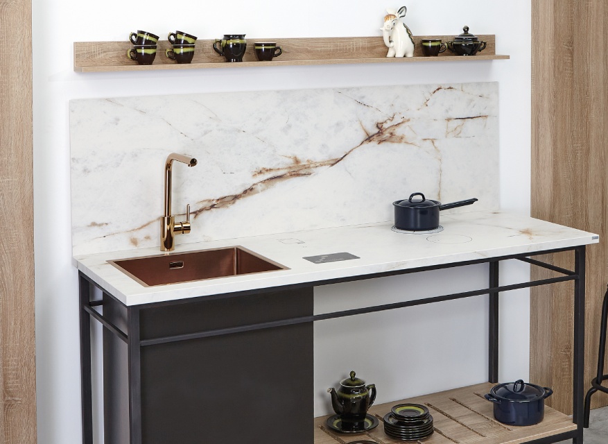 Столешницы для кухни - Мрамор Боярд LIGRON LIST302 1830 - Вид №3