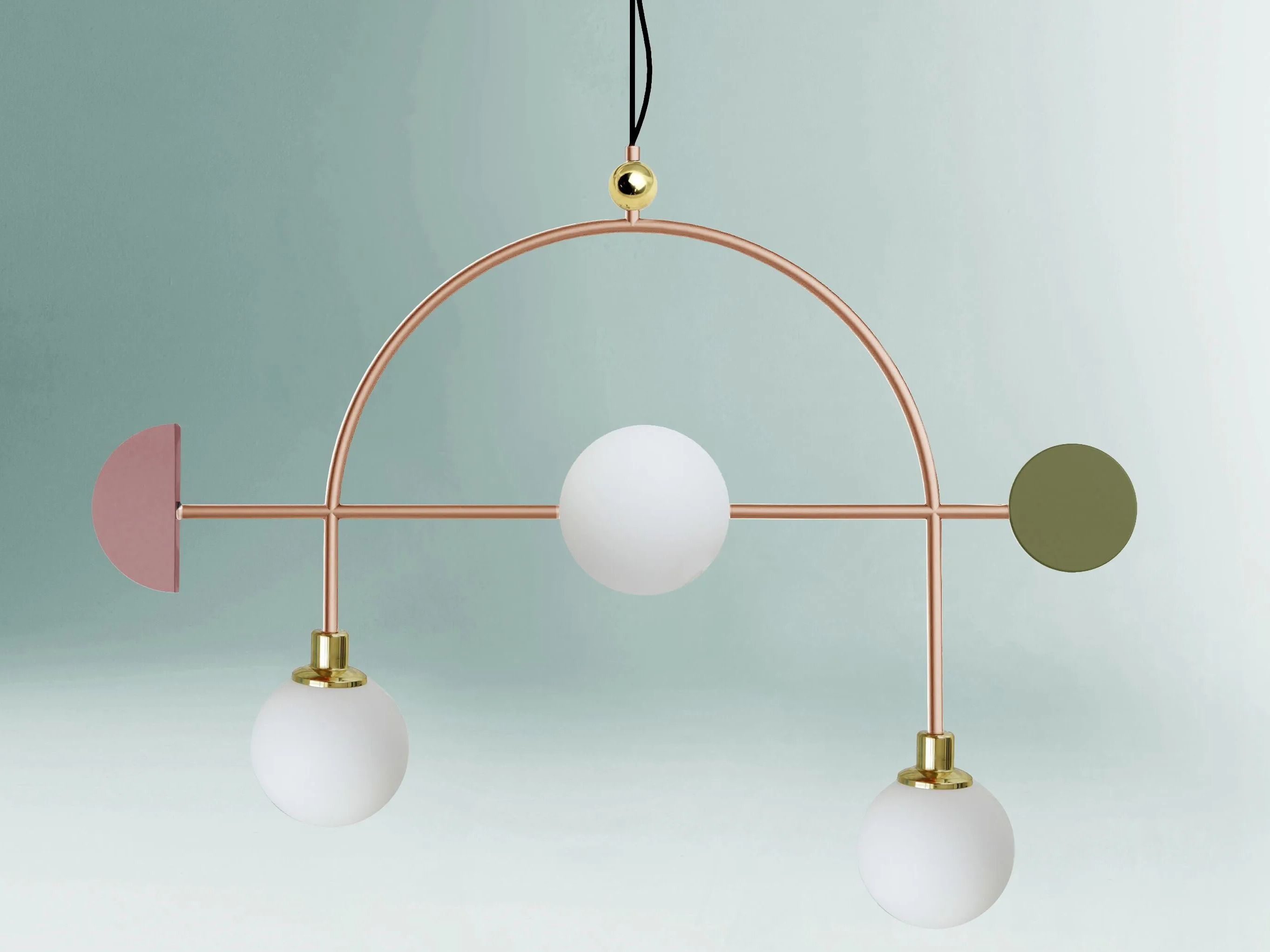 Металлический подвесной светильник DOVAIN STUDIO ARCH-00132958