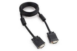 16205249 Кабель VGA Premium 15M/15M, 1.8 м, черный, CC-PPVGA-6B Cablexpert