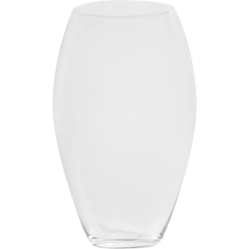 Ваза овал стекло цвет прозрачный 19 см Santreyd STLM-2029274 - Вид №2